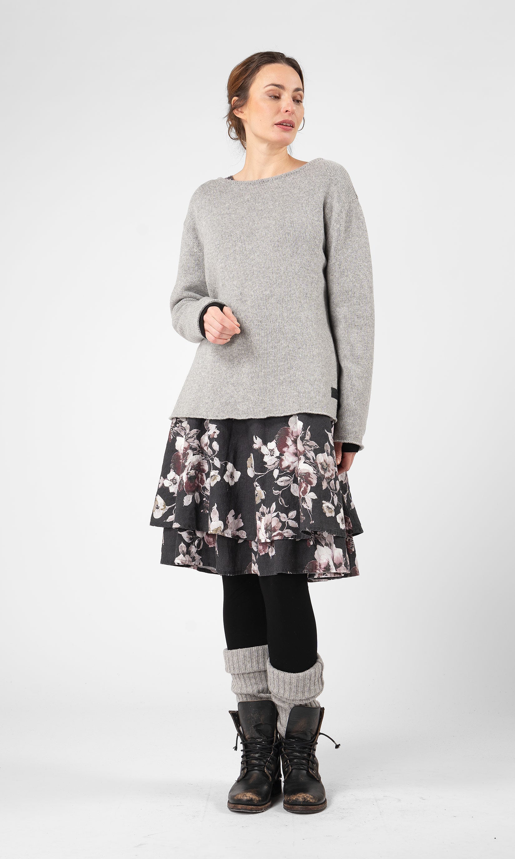 Ulltröja med lång ärm