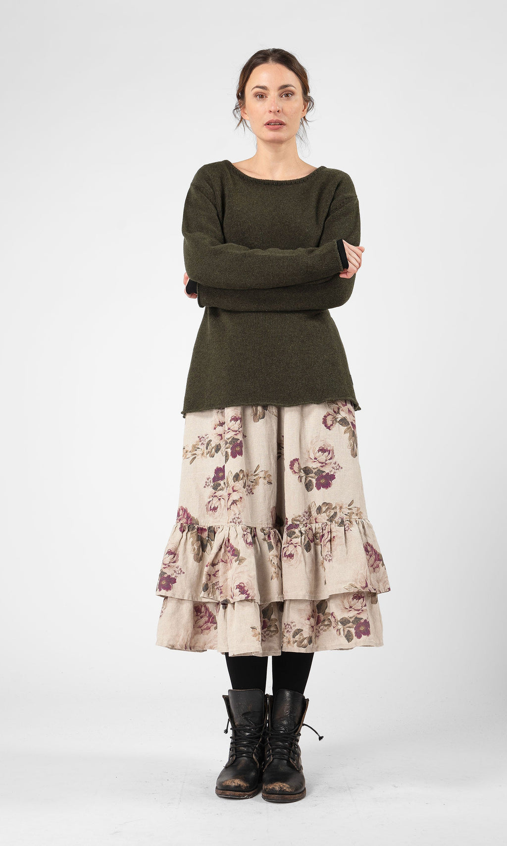 Ulltröja med lång ärm