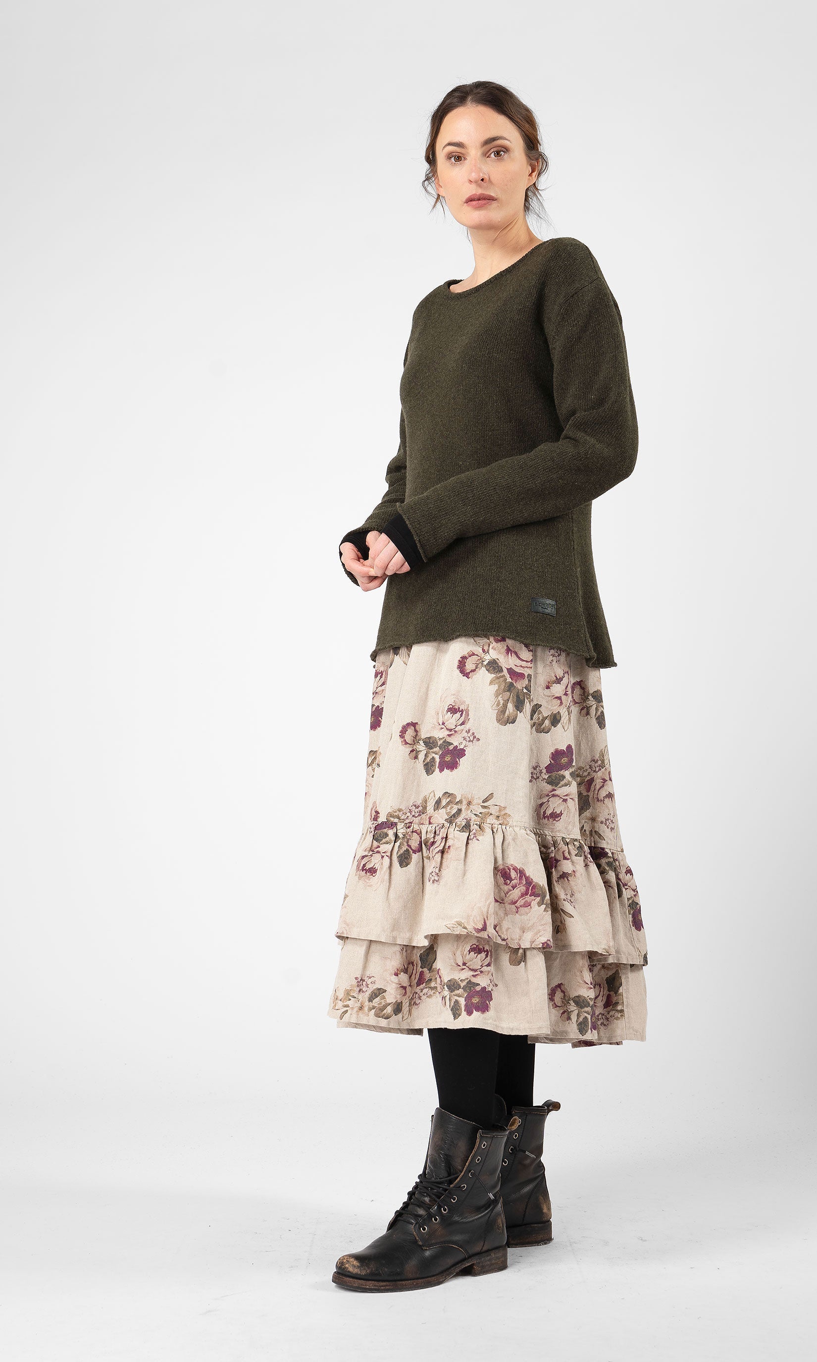 Ulltröja med lång ärm