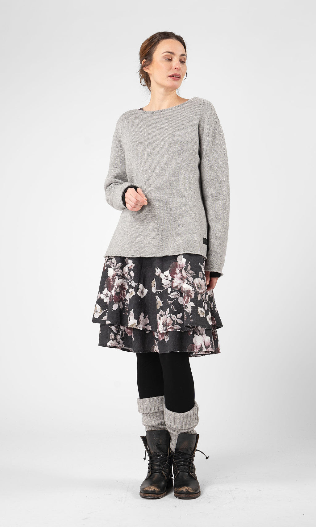 Ulltröja med lång ärm